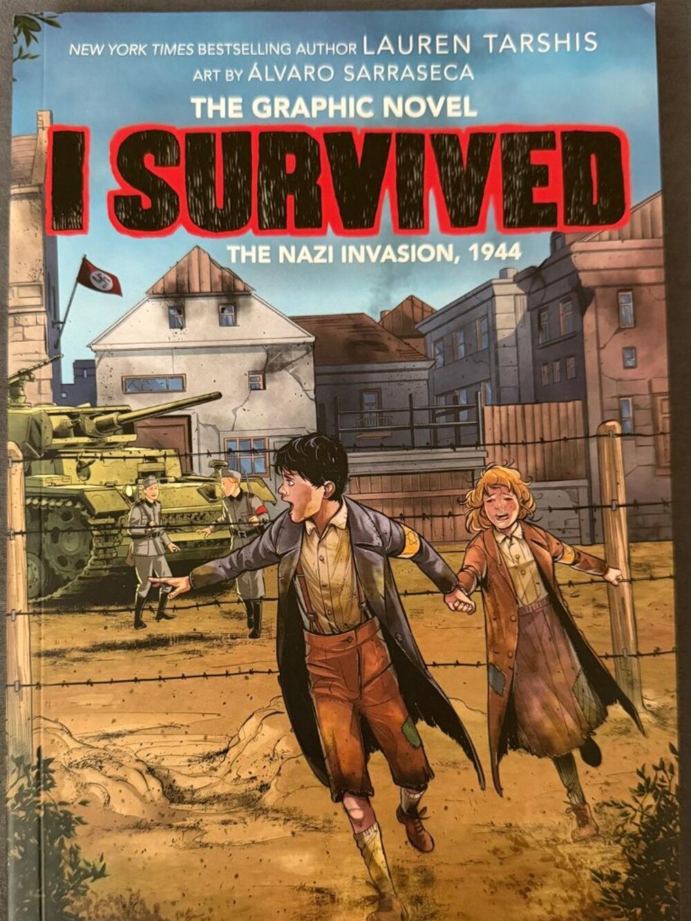 I Survived the Nazi Invasion, 1944: A Graphic Novel #3 by Lauren Tarshis – NEW